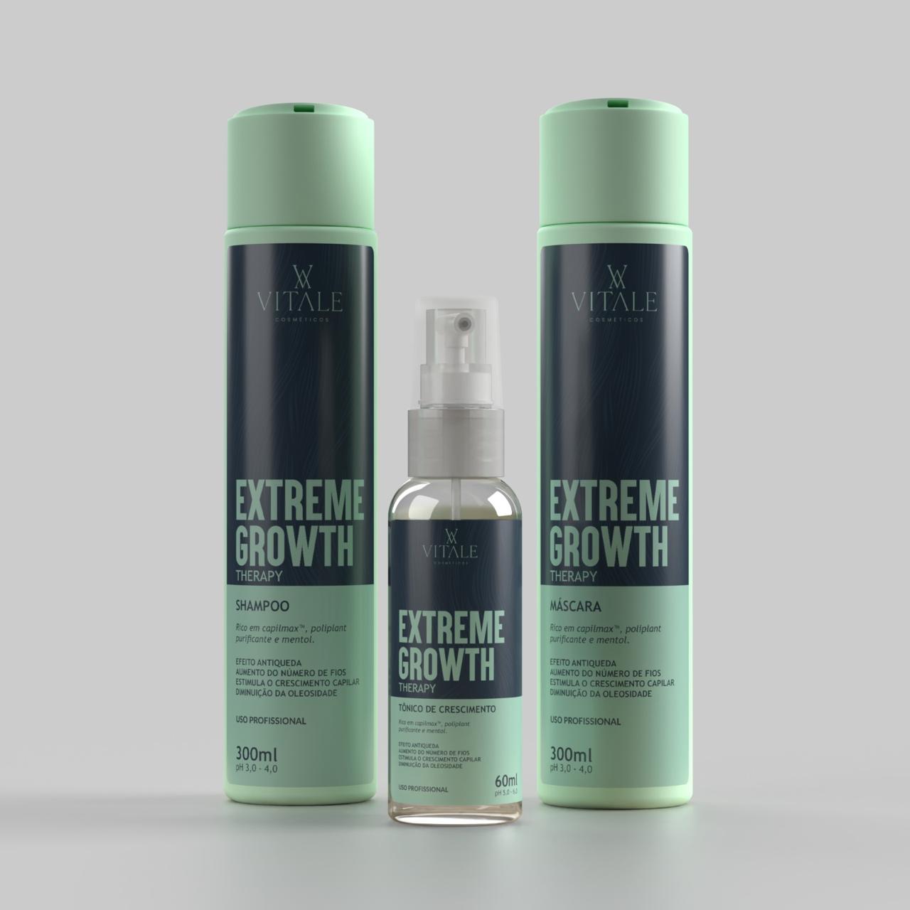 Kit Extreme Growth Therapy - Crescimento Capilar