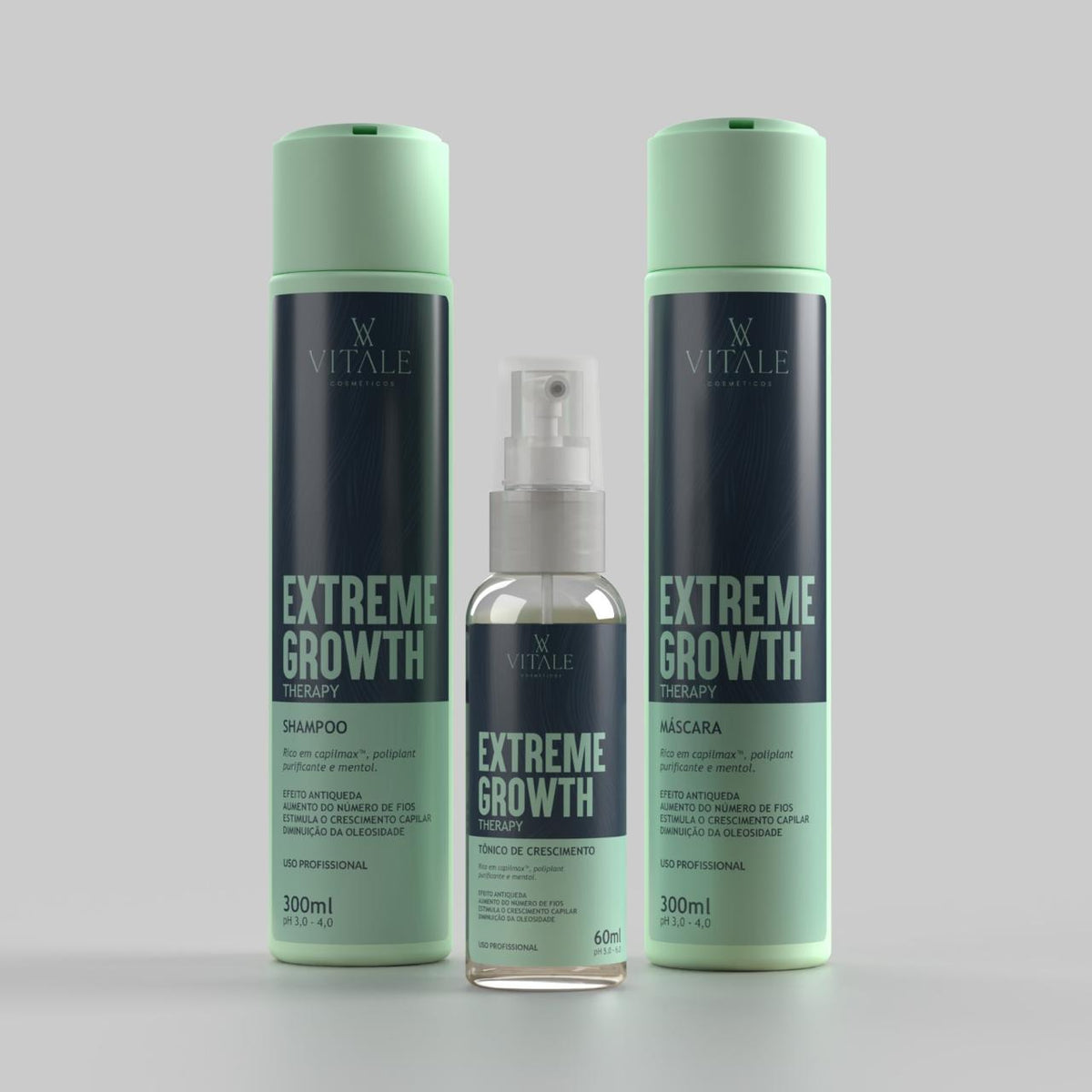Kit Extreme Growth Therapy - Crescimento Capilar