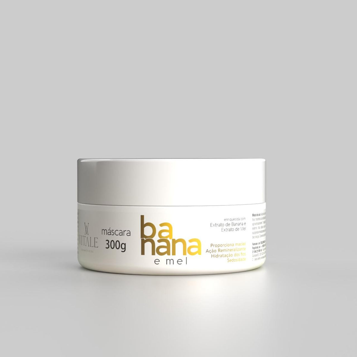 Máscara Banana e Mel 300g